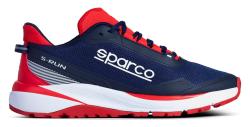 Topánky SPARCO S-Run, modré - červené